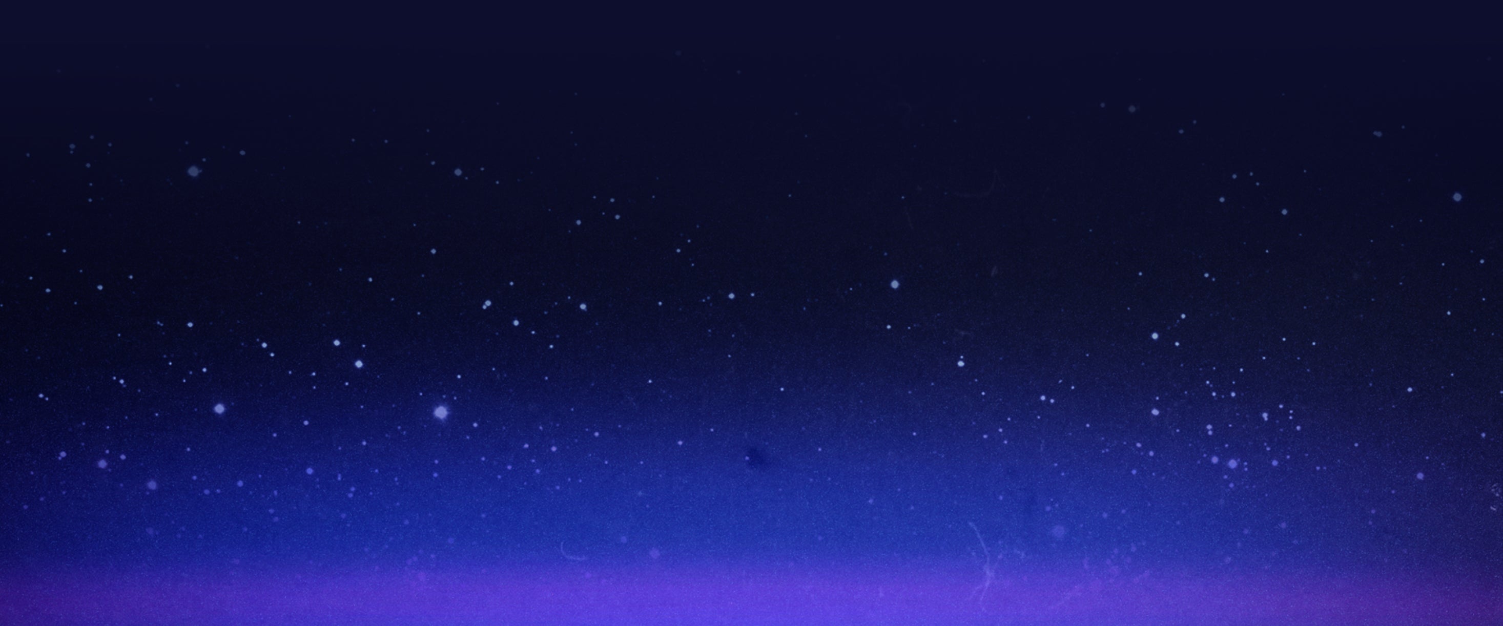 Starry night sky with a purple horizon for rad stickers custom stickers