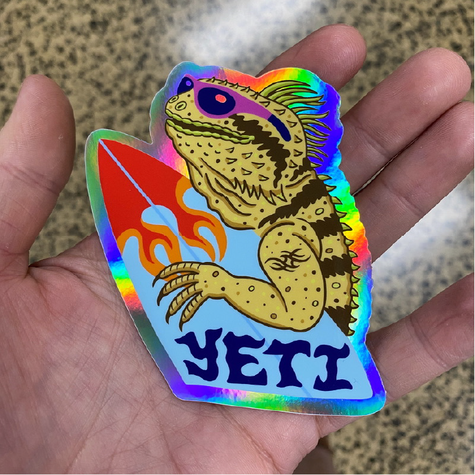 Holographic Stickers